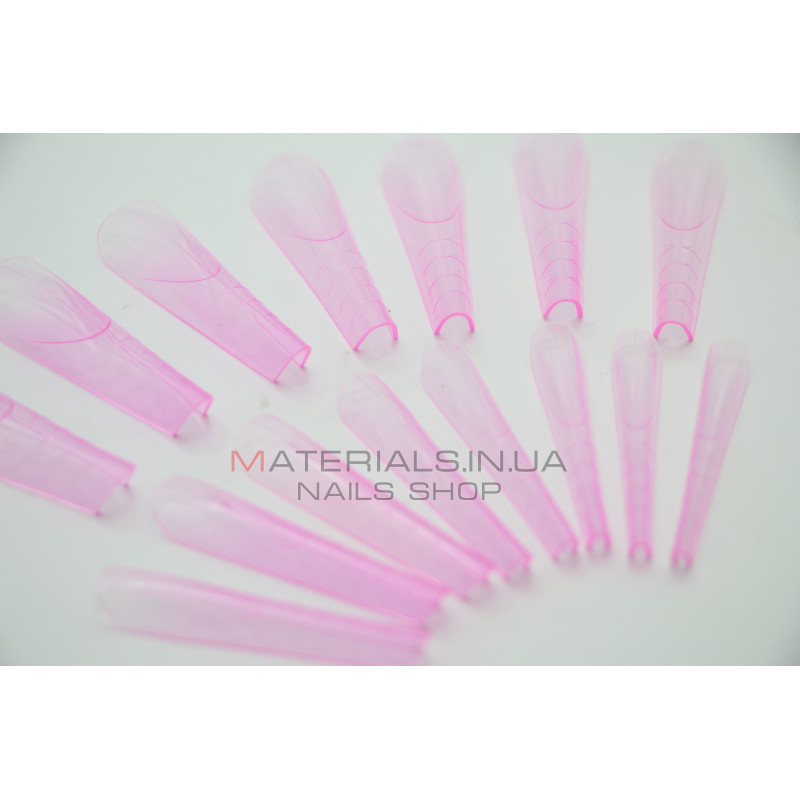 Верхние формы арочные для выкладного френча, Bee Nails, 150 шт