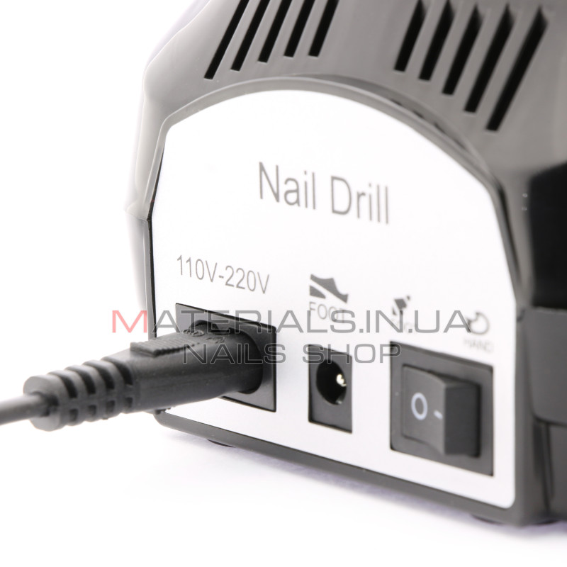 Аппарат для маникюра и педикюра BEE NAILS, 202D, с дисплеем, 65w, 45000 об, черный