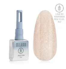 Liquid Shimmer Poly Gel Premium № 02