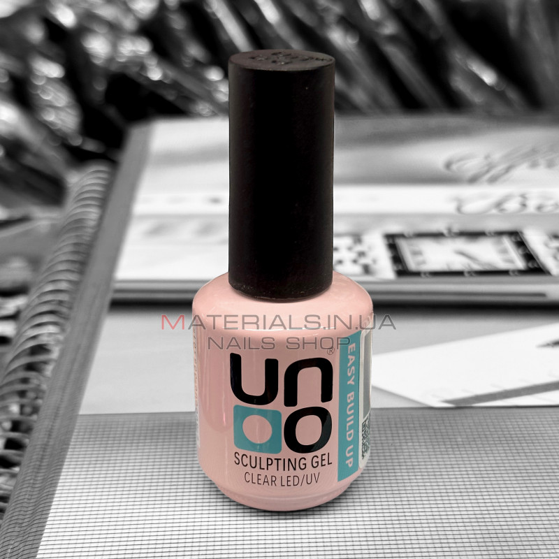 Моделюючий Гель UNO (Sculpting Gel), 15 мл, Clear Моделюючий Гель UNO (Sculpting Gel), 15 мл, Clear