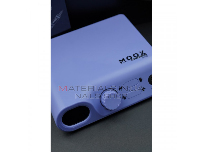 Фрезер Мокс X100 (Purple) на 45 000 об/хв. та 70W. для манікюру та педикюру