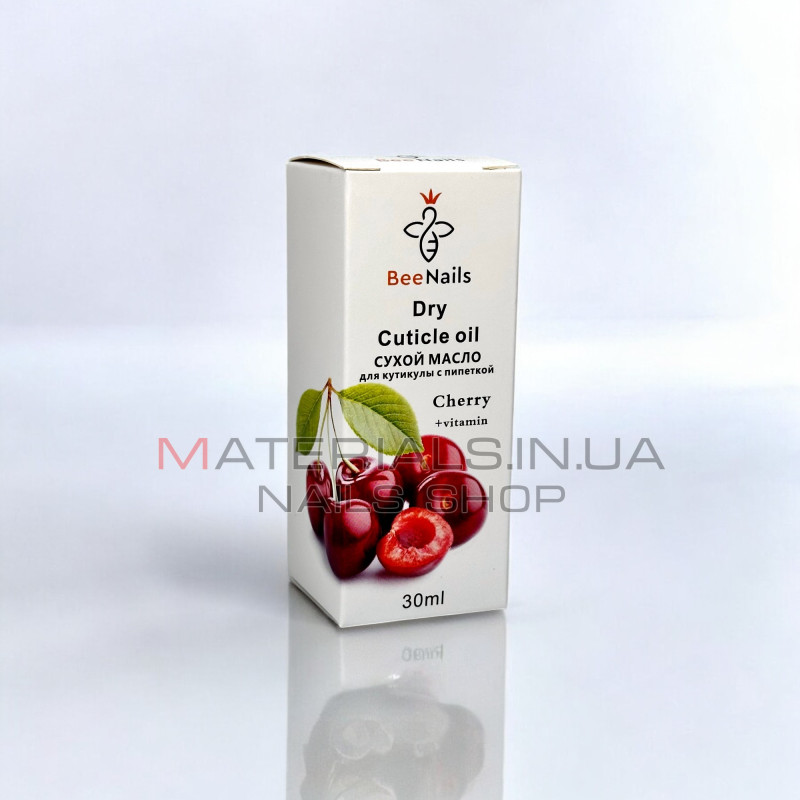 Сухе масло для кутикули BeeNails "Cherry", 30 мл
