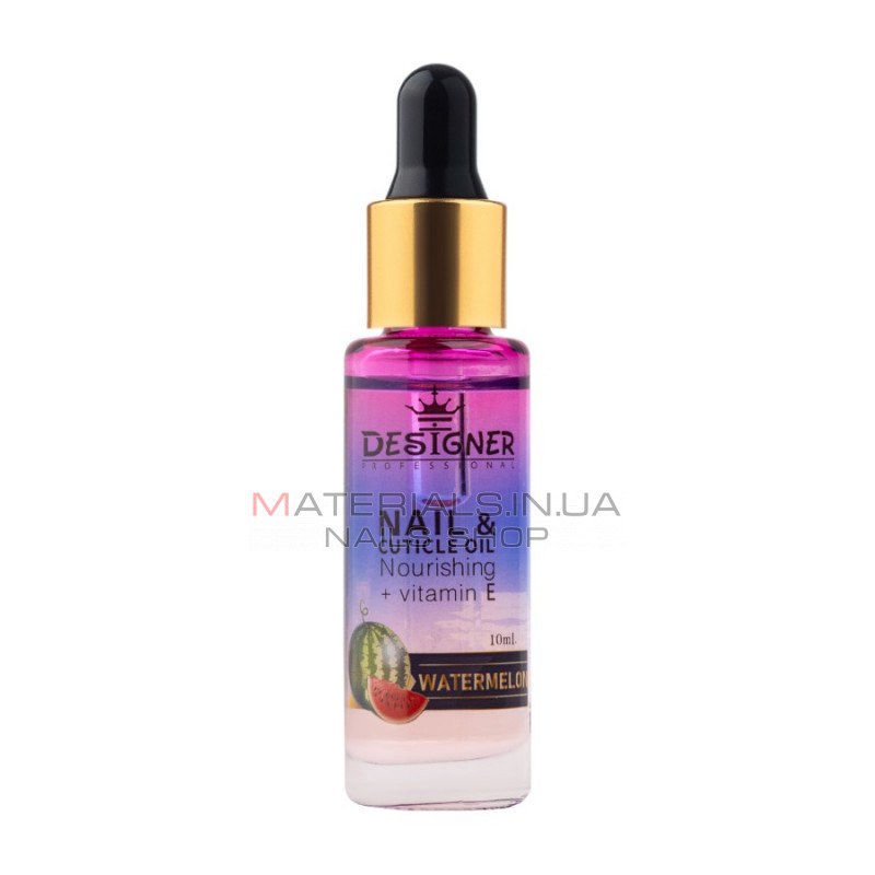 Масло для кутикулы 10 мл. (Арбуз №10) - Nail&Cuticle oil от Дизайнер Масло для кутикулы 10 мл. (Арбуз №10) - Nail&Cuticle oil от Дизайнер