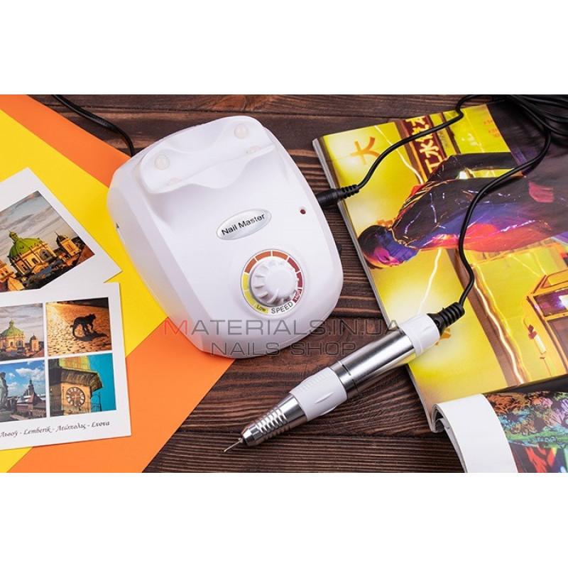 Фрезер для маникюра Nail Drill ZS-603 PRO (DM-208) White, 45 Ватт, 35000 об/мин Фрезер для маникюра Nail Drill ZS-603 PRO (DM-208) White, 45 Ватт, 35000 об/мин