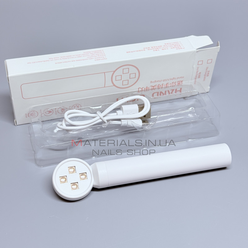 Компактная LED-UV лампа для маникюра CA070, 12W, USB