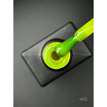 Гель лак Glow in the dark 465 Дизайнер (9мл.) - люминесцентный (светится в темноте)