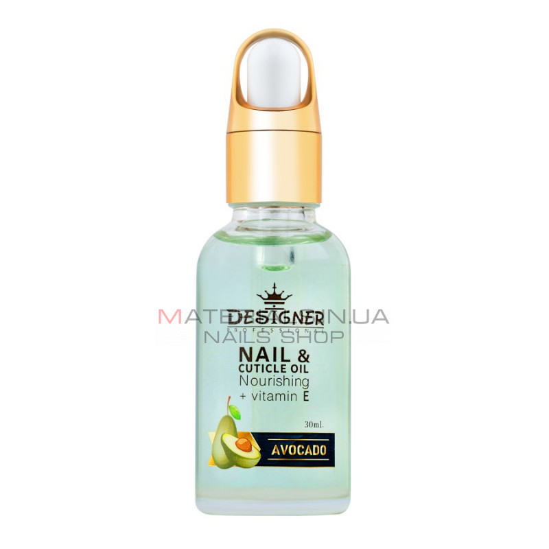 Олія для кутикули 30 мл. (Авокадо №11) - Nail&Cuticle oil від Дизайнер Олія для кутикули 30 мл. (Авокадо №11) - Nail&Cuticle oil від Дизайнер