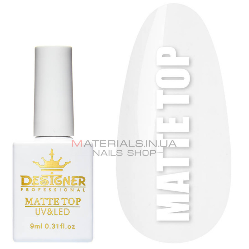 Matte Top матове покриття Designer Professional 9мол. Matte Top матове покриття Designer Professional 9мол.