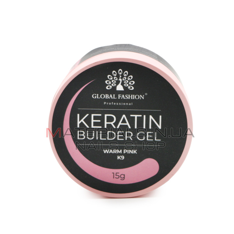 KERATIN BUILDER GEL, Global Fashion, 15 g, K9