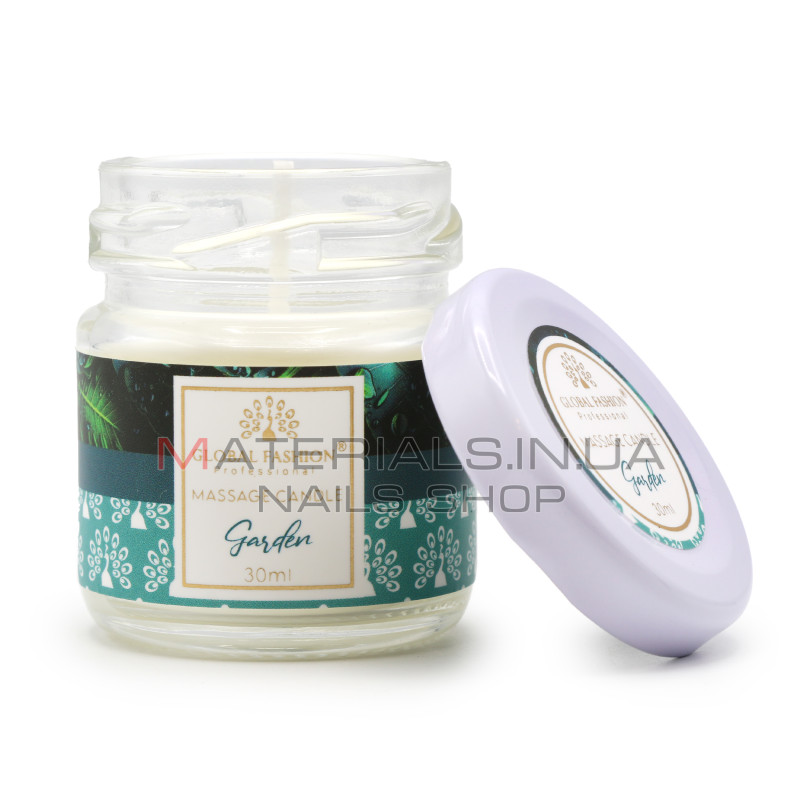 Масажна свічка Global Fashion, 30 ml, Garden