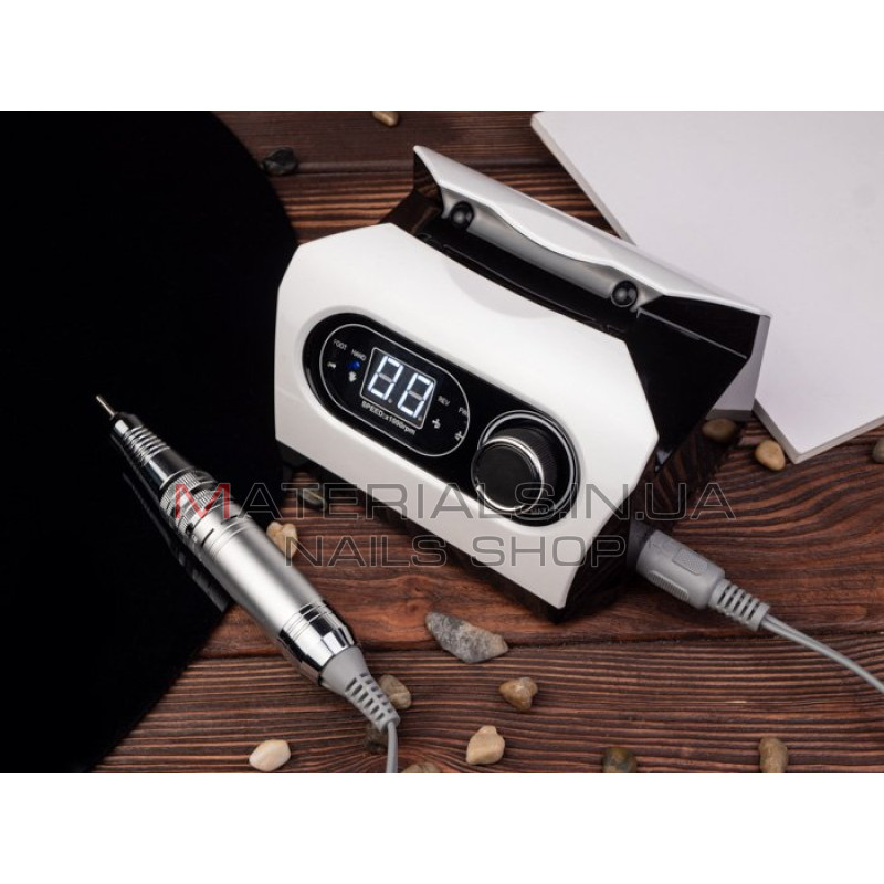 Фрезер для манікюру Nail Drill ZS-717 PRO WHITE 65 Ватт, 35 000 об.