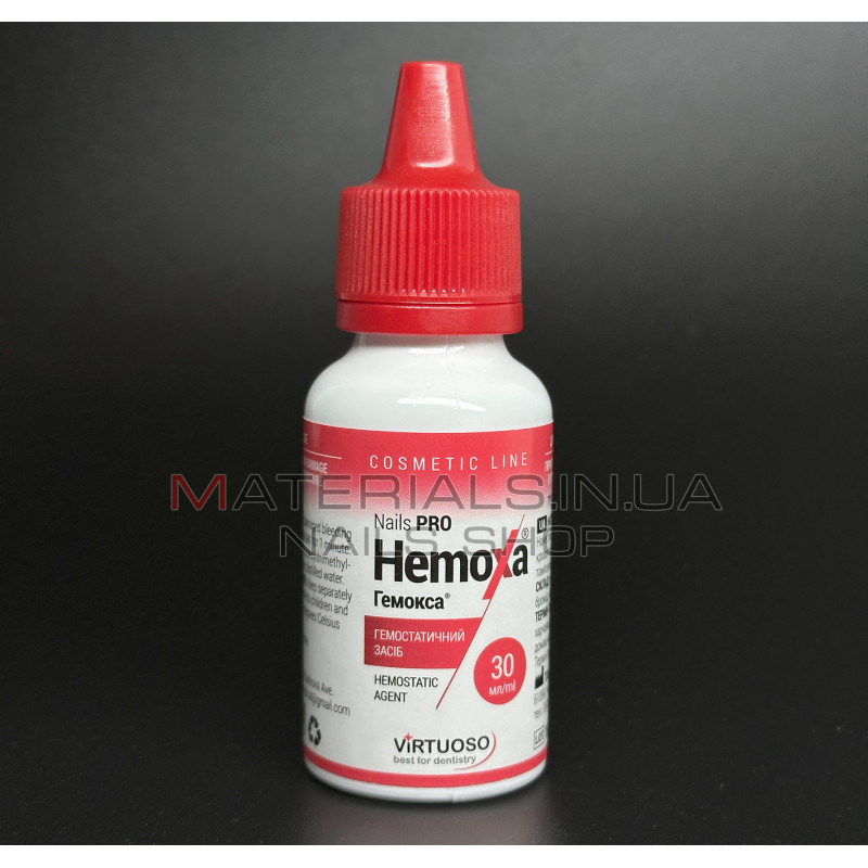 Кровоспинний засіб Hemoxa Гемокса, 30 мл