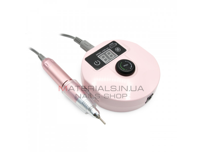 Апарат для манікюру і педикюру ZS-226 pink, на акумуляторі, 35000 об