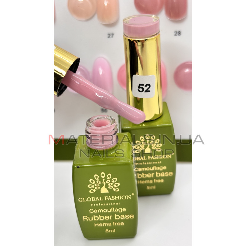Camouflage rubber base Hema free Global, №52, 8 мл