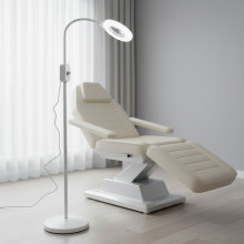 Лампа лупа косметологическая LED SP-55 (22 Вт) с регулятором 