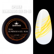 Spider Luminous Gel Люминесцентная паутинка Designer Professional, 8 мл №16