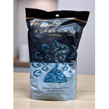 Гарячий пленочний віск Global Fashion Korean Wax, Азулен, 1 кг