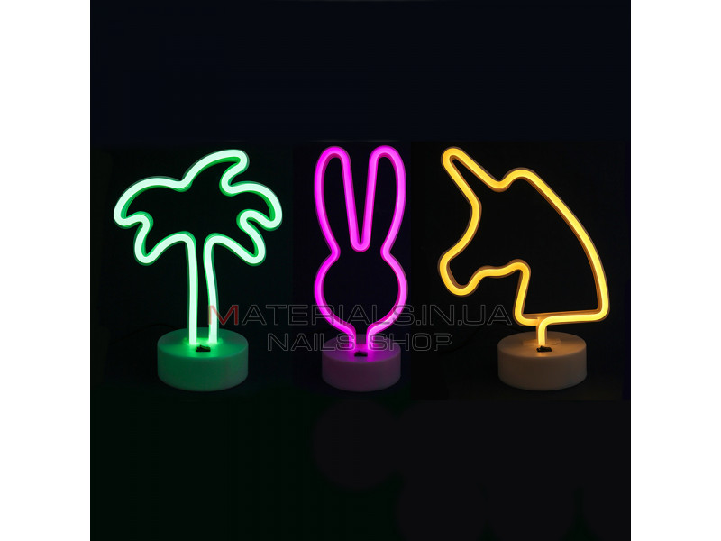 Ночной светильник — Neon Lamp series — Cactus