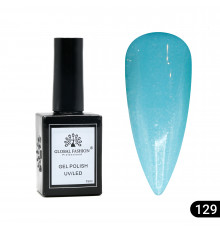Гель лак Global Fashion, Gel polish 15 ml, 129
