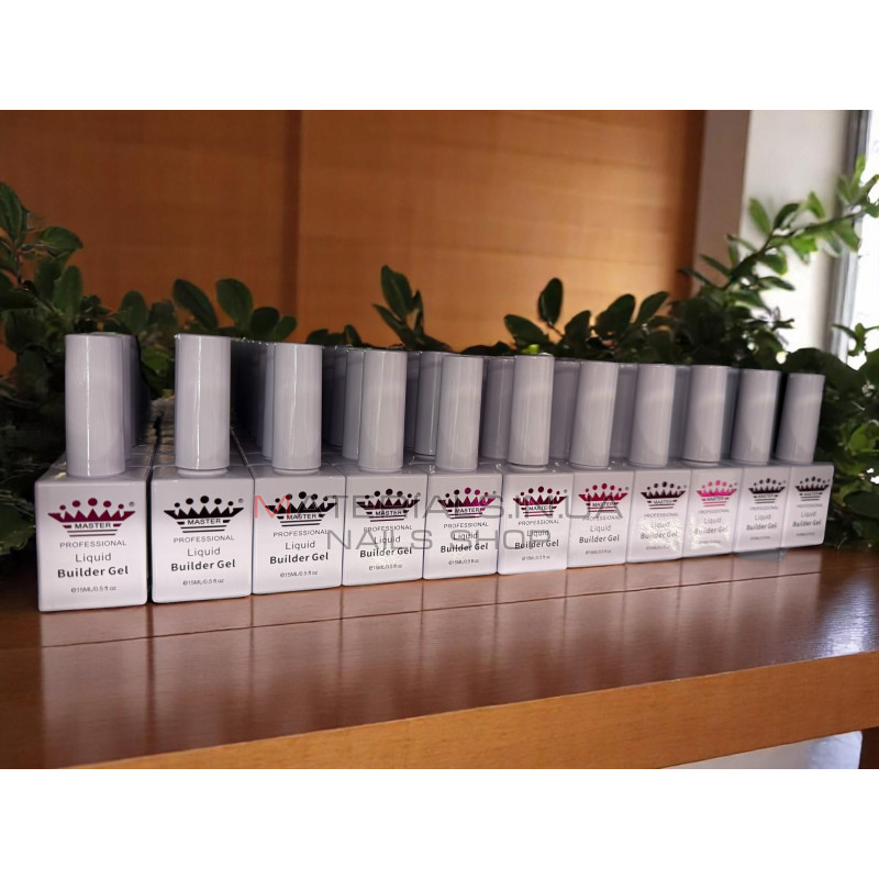 Гель моделирующий Liquid Builder Gel Pink, 15мл Гель моделирующий Liquid Builder Gel Pink, 15мл