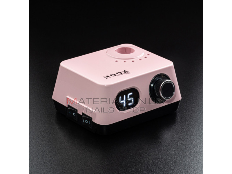 Фрезер Мокс X503 (Рожевий) на 45 000 об/хв. та 70W. для манікюру та педикюру