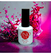 Uno Lux High Gloss Top Coat - Верхнее супер глянцевое покрытие (15 мл.)