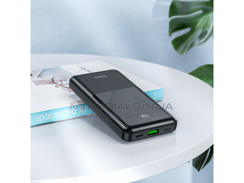 Power Bank 10000 mAh  PD20W+QC3.0  Hoco Q9 — Black