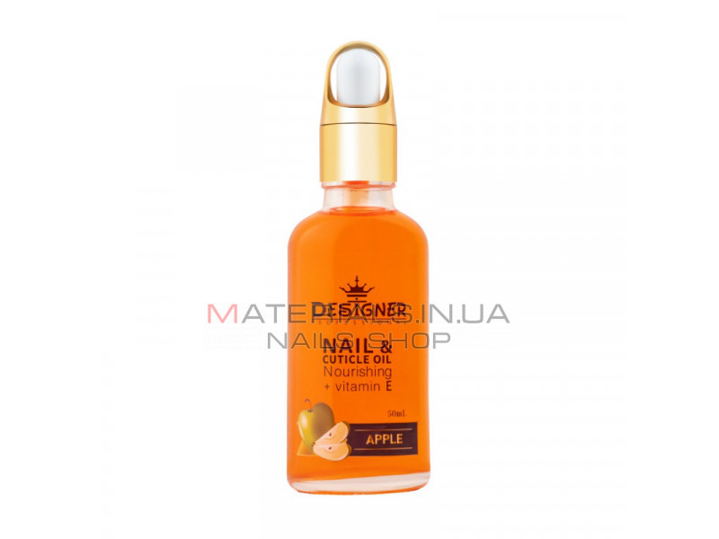 Олія для кутикули 50 мл. (Яблуко №2) - Nail&Cuticle oil від Дизайнер