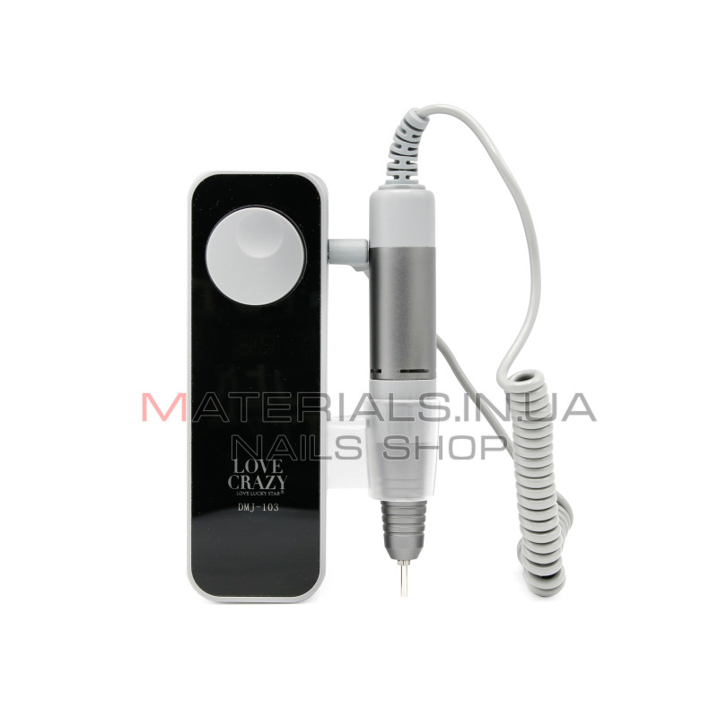 Аппарат для маникюра и педикюра DMJ-103 black, на аккумуляторе, 30000 об, 12W