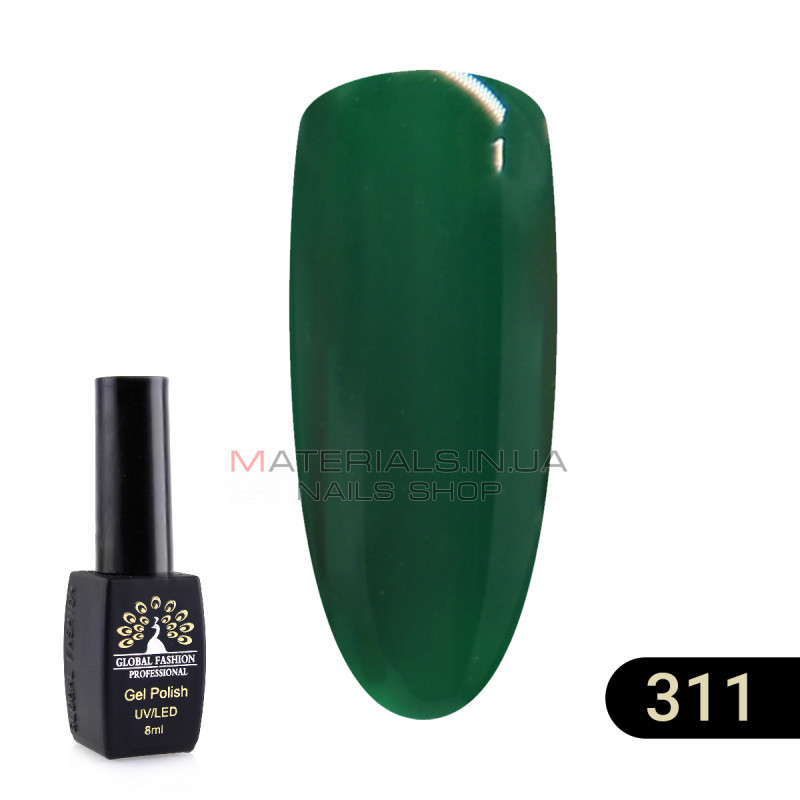 Гель лак BLACK ELITE 311, Global Fashion 8 мл Гель лак BLACK ELITE 311, Global Fashion 8 мл