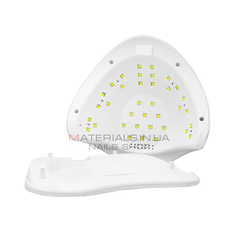 Лампа для нігтів LED/UV 72Вт, Silver, Global Fashion L-1100 Лампа для нігтів LED/UV 72Вт, Silver, Global Fashion L-1100