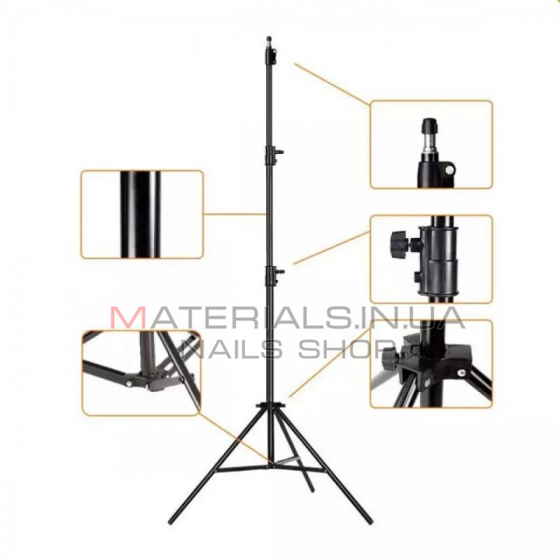 Штатив Tripod Veron CT2100, посилений 1000 g., багатофункціональний, 2,10 м, ¼