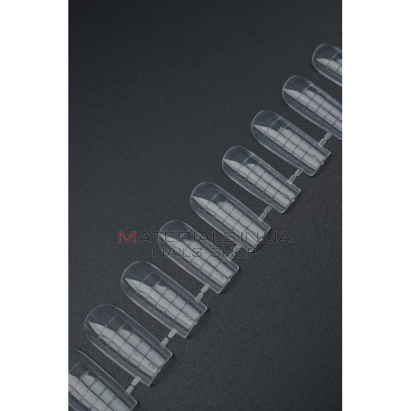 Верхні форми Дизайнер F4 Square - Polygel Nail Forms