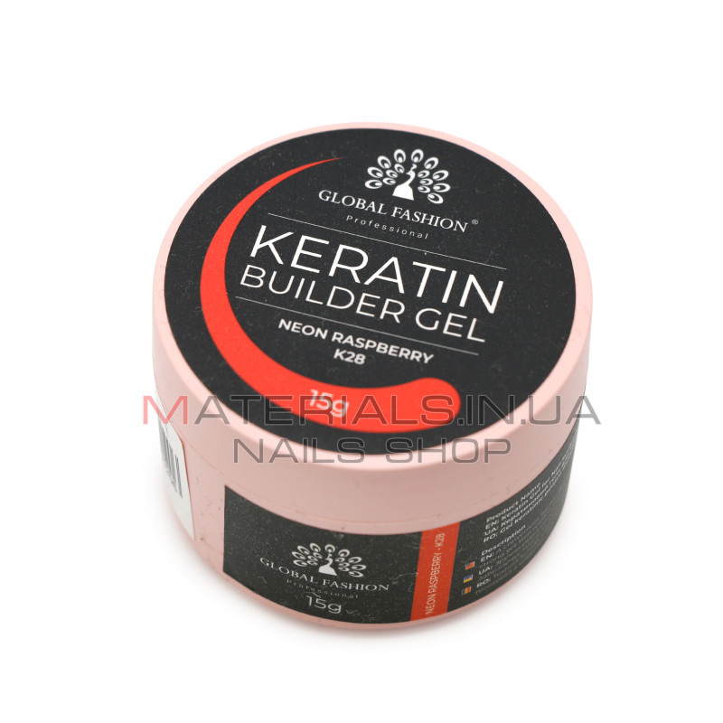 KERATIN BUILDER GEL, Global Fashion, 15 g, K28