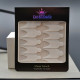 Nail Molds 12шт. (Sharp french - K) - Силіконові молди різних розмірів для дизайну нігтів та французького манікюру Дизайнер