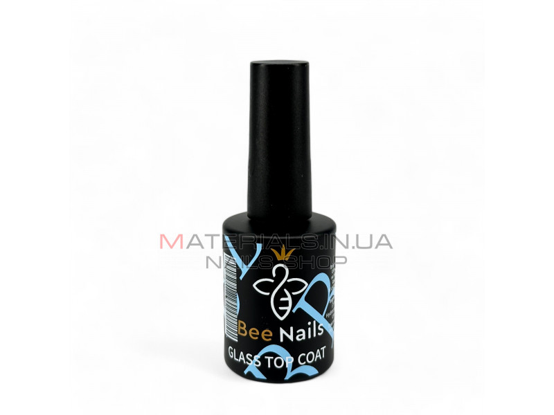 Glass top coat, Bee Nails, 15мл