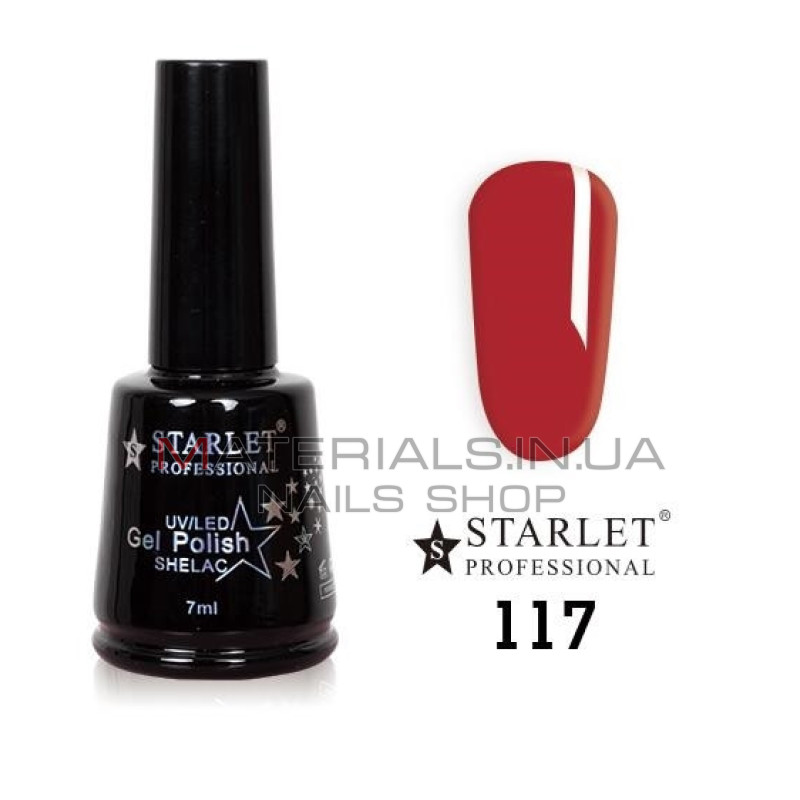 Гель-лак Starlet Professional № 117 "Адское пламя"