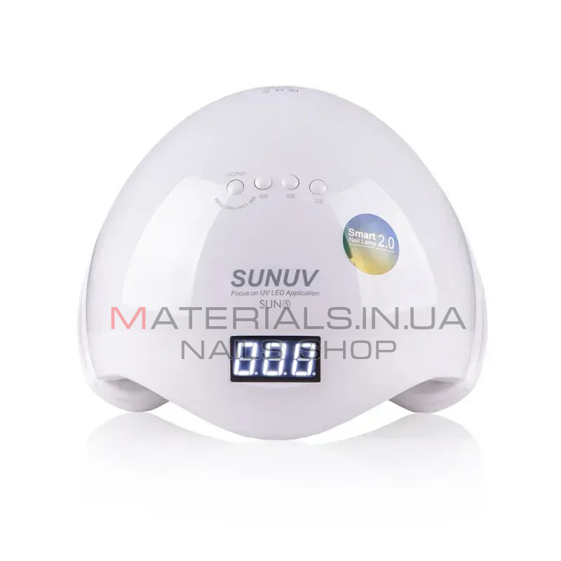 LED UV Лампа SUN 5 48W White для манікюру (Оригінал)
