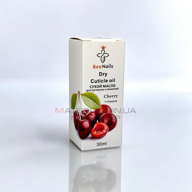 Сухе масло для кутикули BeeNails "Cherry", 30 мл Сухе масло для кутикули BeeNails "Cherry", 30 мл