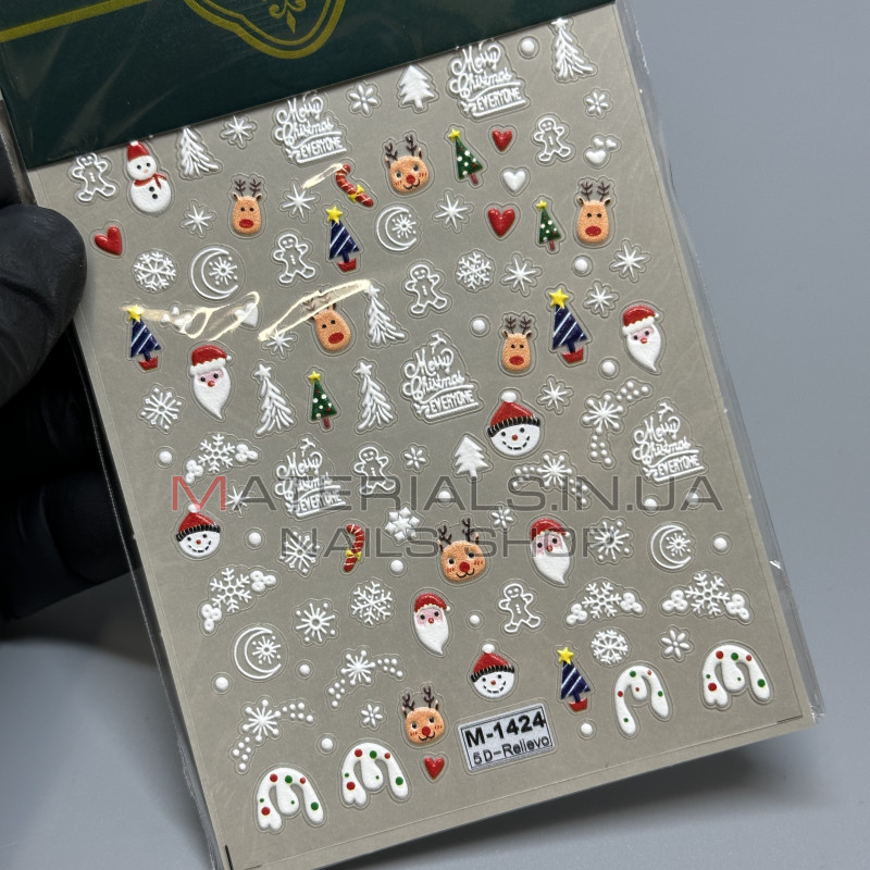 Наклейки Nail Sticker M-1424