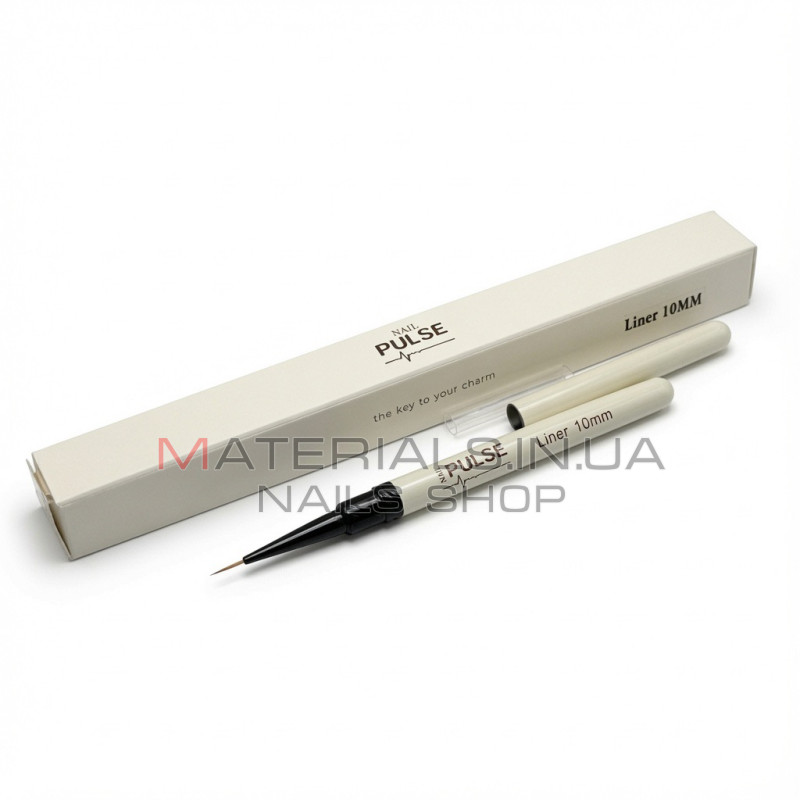 Пензель-лайнер для дизайну нігтів Liner 10mm Nail Pulse