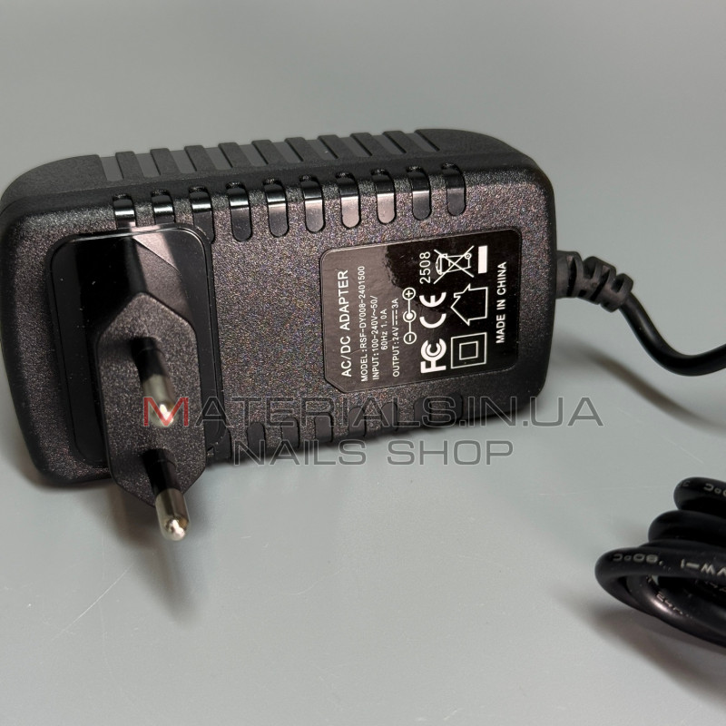Блок живлення (адаптер) 24V 3A 72W RSF-DY008-2401500, штекер 3.5х1.35 мм
