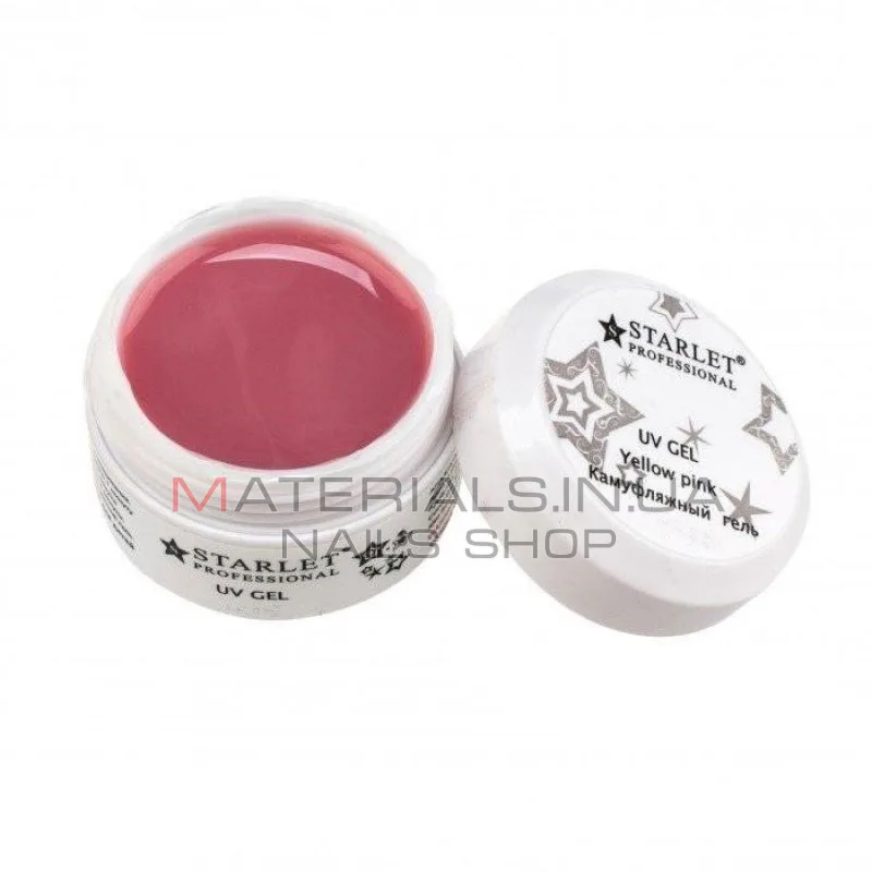 Гель Starlet Professional 30 мл Yellow pink камуфляж