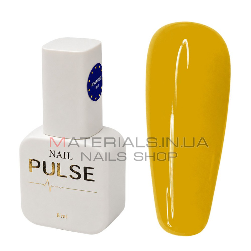Гель-лак NAIL PULSE Gel Polish №15, 8 мл сонячний