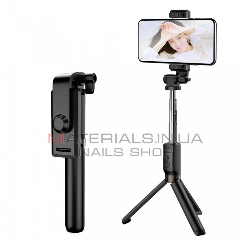 Монопод Tripod D10S, Bluetooth, LED Lamp, 0,67 м