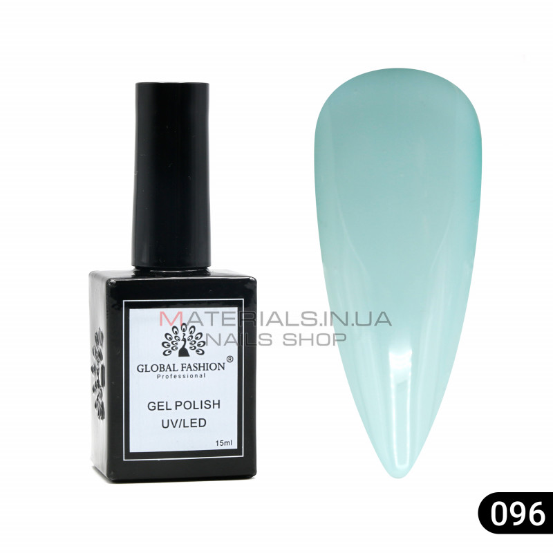 Гель лак Global Fashion, Gel polish 15 ml, 96