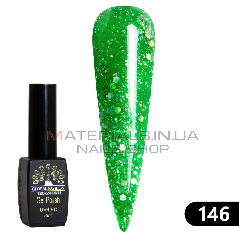 Гель лак BLACK ELITE 146, Global Fashion 8 мл