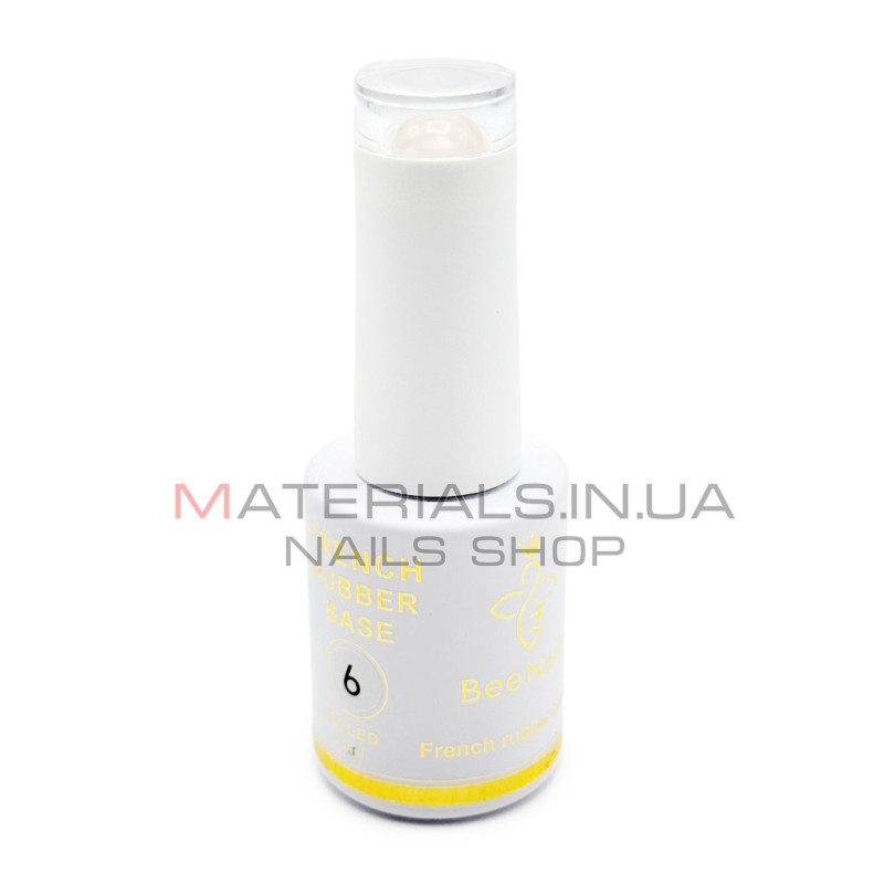 French Rubber base Hema free 06 Bee Nails, 8 ml