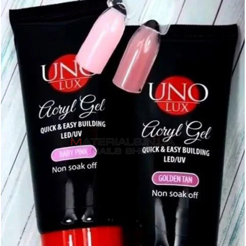Полігель UNO LUX 30 мл Baby Pink Полігель UNO LUX 30 мл Baby Pink