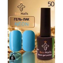 Гель-лак неоновый для ногтей Bee Nails neon gel polish, №50
